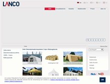 Tablet Screenshot of lanco.eu